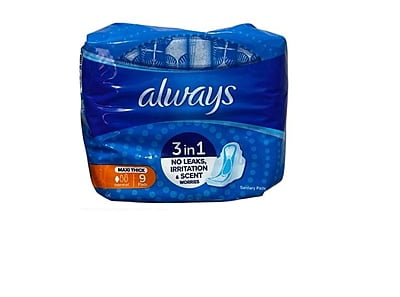Always Maxi Pads Normal 9s