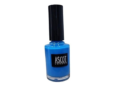 Ascot London Nail Polish Aqua Blue 15ml
