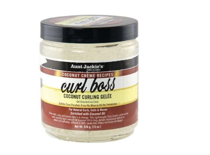 Aunty Jackie's Curl Boss Coconut Curling Gel 426g Aunty Jackie's Curl Boss Coconut Curling Gel 426g
