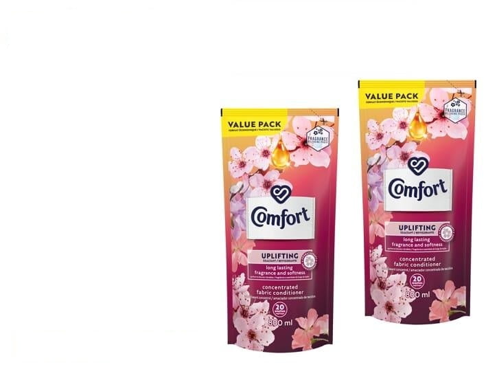 Comfort Concentrated Fabric Conditioner Uplifting 800ml refill