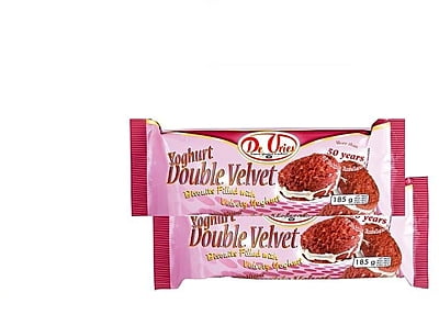 De Vries Double Velvet Yoghurt biscuits 185g