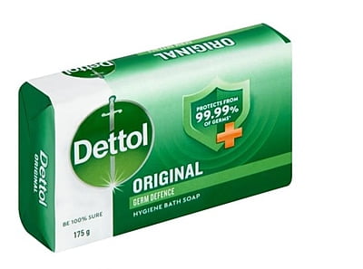 Dettol Hygiene Bath Soap Original Green Defence 175g