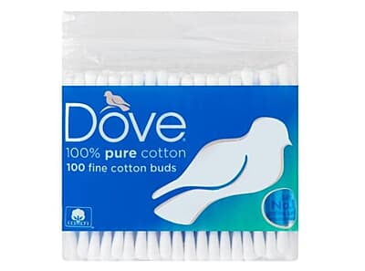 Dove Cotton Earbuds 100s