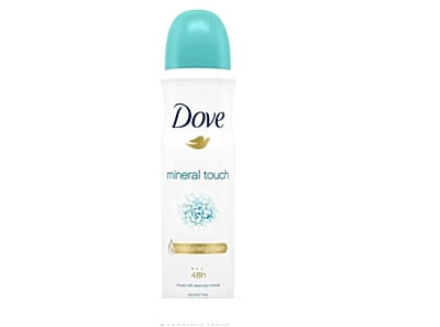 Dove Mineral Touch Moisturising Cream Anti Deodorant 150ml