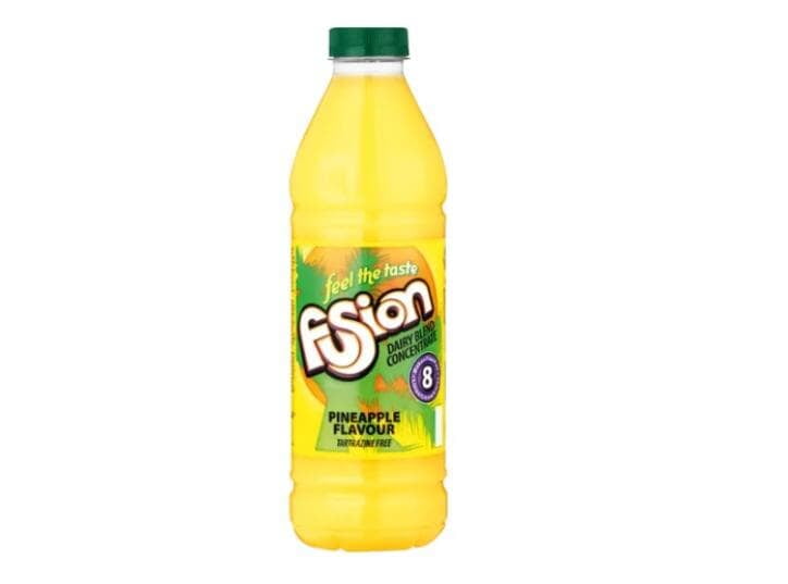 Fusion Pineapple Dairy Blend Concentrate 1L Fusion Pineapple Dairy Blend Concentrate 1L