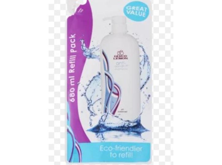Glyco-Lemon Anti-Dandruff Shampoo 680ml (Refill)