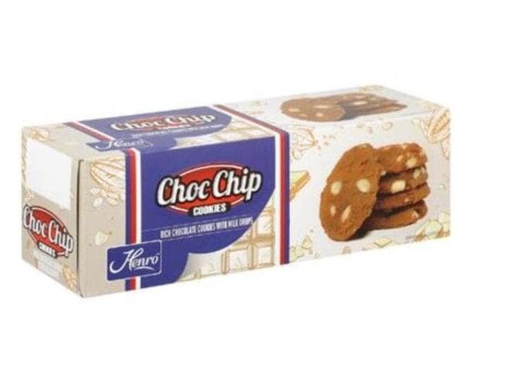Henro ChocChip  Cookies with Milk Drops 160g