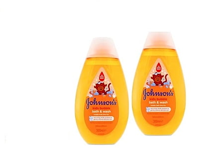 Johnsons Kids Bubble Bath & Wash 300ml
