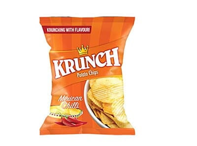 Krunch Potato Chips Mexican Chilli 125g