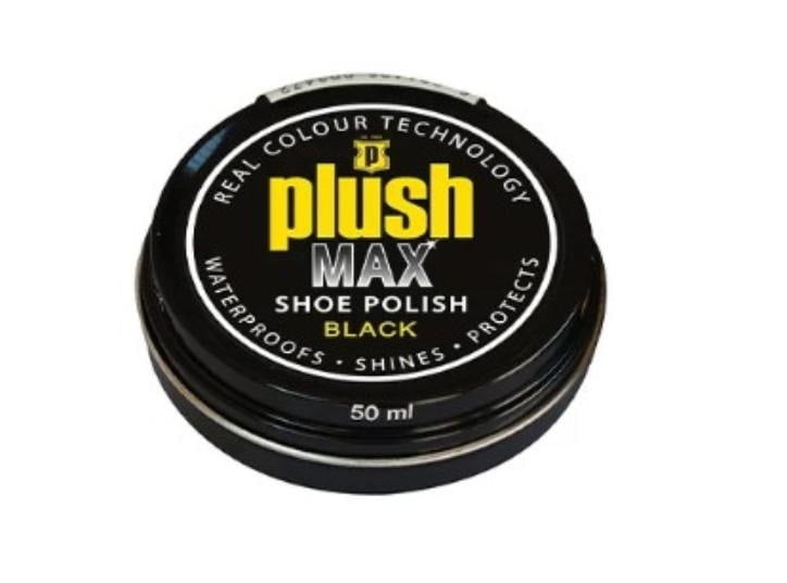 Plush Max Shoe Polish Black 50ml Plush Max Shoe Polish Black 50ml