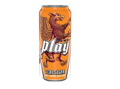 Power Play Peach Zero Sugar Energy Drink 440ml