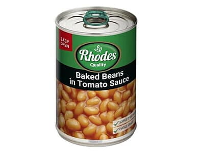 Rhodes Baked Beans 410g