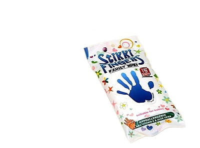 Stikki Fingers Family Wipes Frangranced 15s
