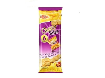Tasty Treats Cheezy Bites Fruit Chutney 6x30g