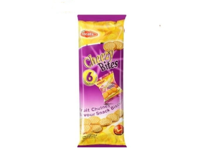 Tasty Treats Cheezy Bites Fruit Chutney 6x30g Tasty Treats Cheezy Bites Fruit Chutney 6x30g