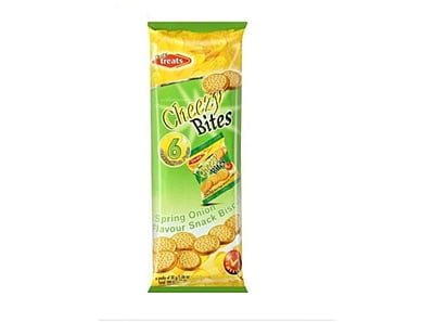 Tasty Treats Cheezy Bites Spring Onion 6x30g