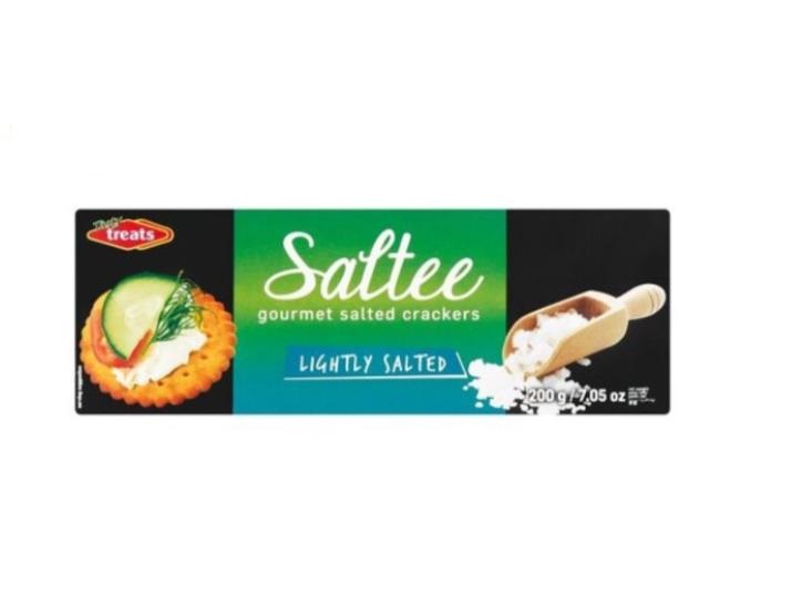 Tasty Treats Saltee Gourmet crackers Lightly Salted 200g
