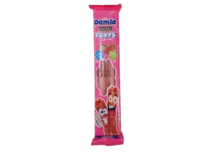 Tayas Sour Tubes Strawberry 30g