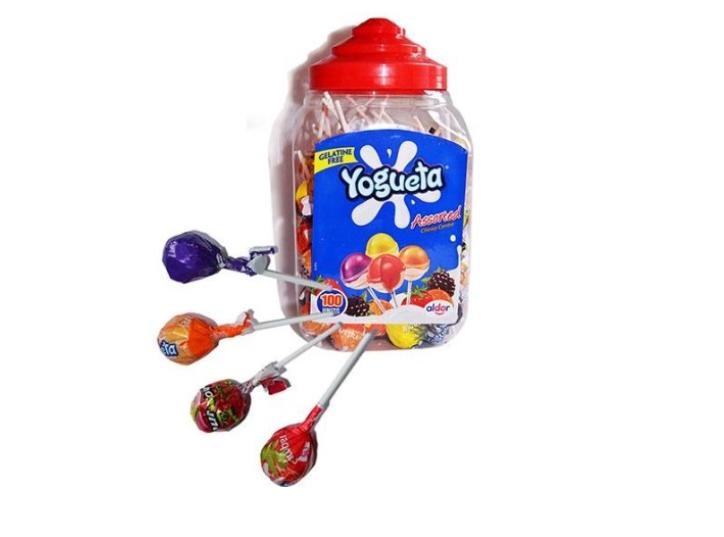 Yogueta Mango Xplosion Lollipop